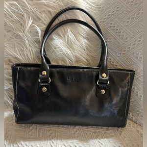 Kate Spade Black Leather Shoulder Bag